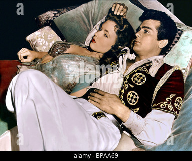 PIPER LAURIE, TONY CURTIS, FILS D'ALI BABA, 1952 Banque D'Images