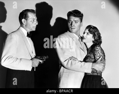 PAUL HENREID, Burt Lancaster, CORINNE CALVET, CORDE DE SABLE, 1949 Banque D'Images