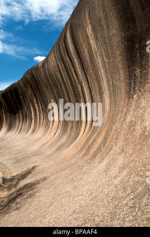 Les modèles Wave Rock Hyden Australie Occidentale Banque D'Images