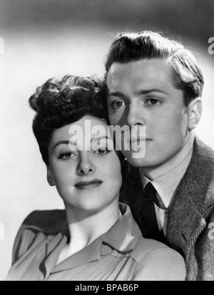 LANA MORRIS, Richard Attenborough, DÉPART LE MATIN, 1950 Banque D'Images