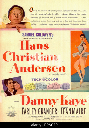 Affiche de film Hans Christian Andersen (1952) Banque D'Images