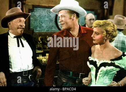 LLOYD CORRIGAN, WAYNE MORRIS, LOLA ALBRIGHT, PASSAGE SIERRA, 1951 Banque D'Images