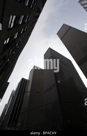Manhattan Skyline. New York Banque D'Images