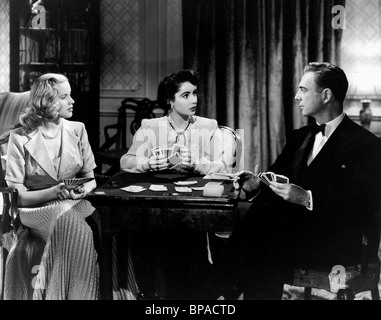 Honneur Blackman, ELIZABETH TAYLOR, ROBERT FLEMYNG, conspirateur, 1949 Banque D'Images