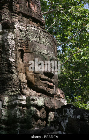 Ta Som temple à Angkor, Cambodge Banque D'Images