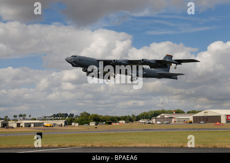 Boeing B-52H Stratofortress du 20e Escadron de bombes US Air Force Global Strike Command s'affiche en 2010 RIAT Banque D'Images