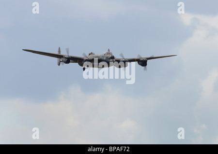 Lancaster du Battle of Britain Memorial Flight au RIAT 2010 Royal International Air Tattoo RAF Fairford UK Banque D'Images