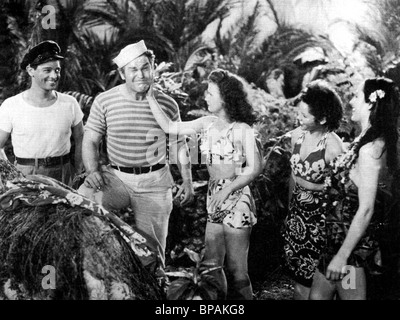 ROBERT LOWERY, GUINN WILLIAMS, GALE STORM, MARGIE HART, ATTRAIT DE L'archipel, 1942 Banque D'Images