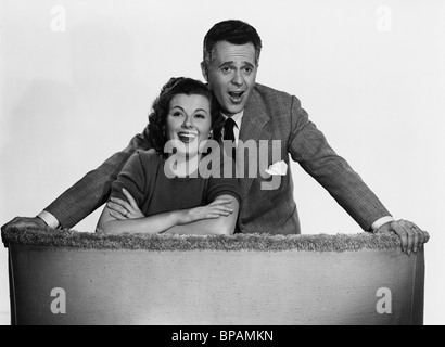 BARBARA HALE, LARRY PARKS, JOLSON CHANTE ENCORE UNE FOIS, 1949 Banque D'Images