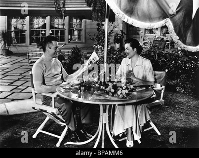 LARRY PARKS, BARBARA HALE, JOLSON CHANTE ENCORE UNE FOIS, 1949 Banque D'Images