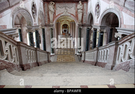 Nouveau château de Schleissheim, Munich, Bavière, Allemagne Banque D'Images