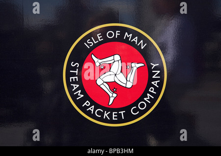 Isle of Man Steam Packet Company logo Banque D'Images