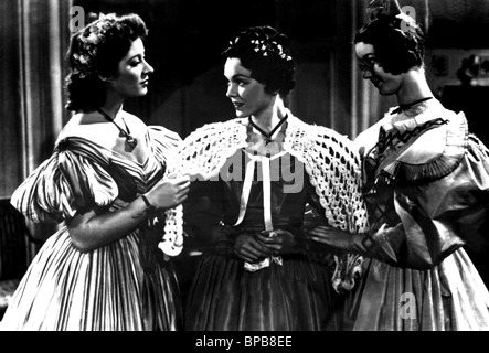 GREER GARSON, Maureen O'SULLIVAN, ORGUEIL ET PRÉJUGÉS, 1940 Banque D'Images