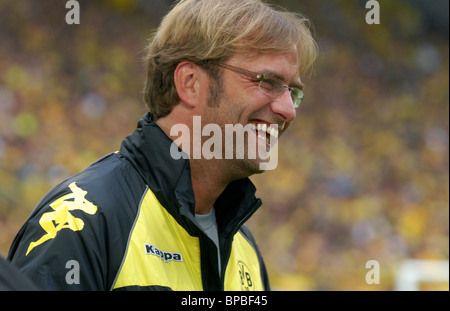 Coach JÜRGEN KLOPP, Bor. Dortmund, Bundesliga allemande. Banque D'Images