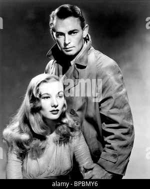 VERONICA LAKE, ALAN LADD, CE PISTOLET POUR VOITURES, 1942 Banque D'Images