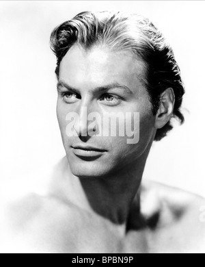 LEX BARKER TARZAN'S MAGIC Fountain (1949) Banque D'Images