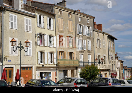 Ville historique de Bellac Haute-Vienne Limousin France Banque D'Images