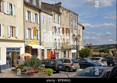 Ville historique de Bellac Haute-Vienne Limousin France Banque D'Images