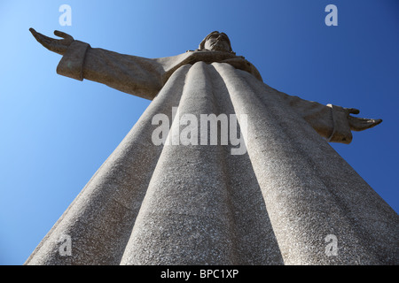 Jésus Christ "monument Cristo-Rei' à Lisbonne, Portugal Banque D'Images