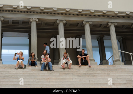 Le Pergamonmuseum Musée Pergamon Museum Island à Berlin Allemagne Deutschland Europe Banque D'Images