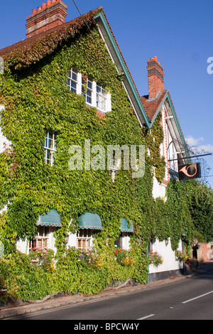 Le Cor Français Hôtel sur Sonning Banque D'Images