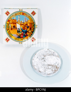 Italie Panforte de Sienne Banque D'Images