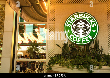 Starbucks, Fremont Street, downtown Las Vegas, Nevada, USA Stock Photo -  Alamy