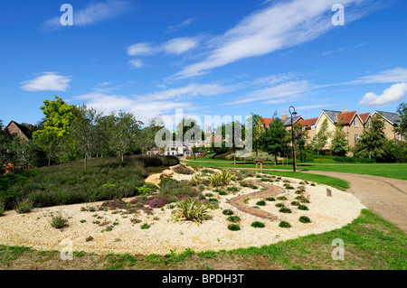 Jubilee Gardens, Ely, Cambridgeshire, Angleterre, RU Banque D'Images