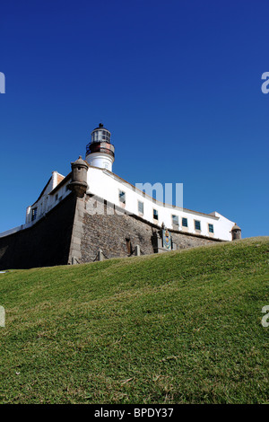 Phare de Barra - Farol da Barra - Salvador, Bahia Banque D'Images