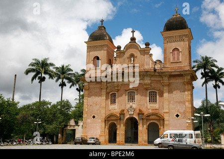 Basilica de São Pedro dos Clerigos, Mariana, Minas Gerais, Brésil. Banque D'Images