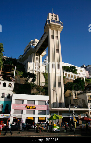 Elevador Lacerda, Salvador, Bahia, Brésil. Banque D'Images