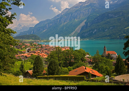 Le lac de Brienz Brienz;;France;Suisse Banque D'Images
