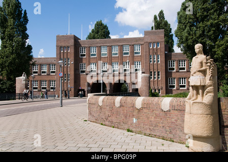 Het Amsterdams Lyceum Valeriusplein Oud Zuid Amsterdam Pays-Bas École élèves étudiant Banque D'Images