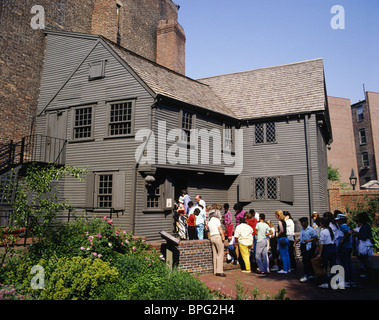 Paul Revere's House, Boston, Massachusetts, USA Banque D'Images