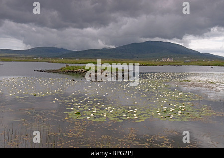 Loch Chill Donnain, Kildonan, South Uist Hébrides extérieures, en Écosse. 6465 SCO Banque D'Images