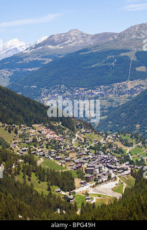 Grimentz, Suisse Banque D'Images