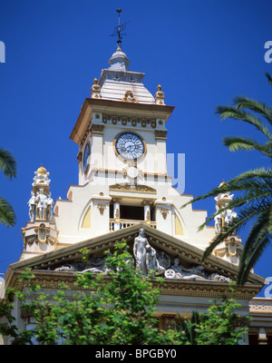 Ayuntamiento (Mairie), Avenue de Cervantes, Malaga, Costa del Sol, la province de Malaga, Andalousie, Espagne Banque D'Images