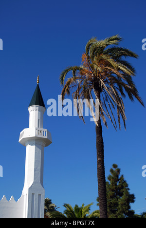 King Abdul Aziz Al Saud Mosquée, Marbella, Costa del Sol, la province de Malaga, Andalousie, Espagne, Europe de l'Ouest. Banque D'Images