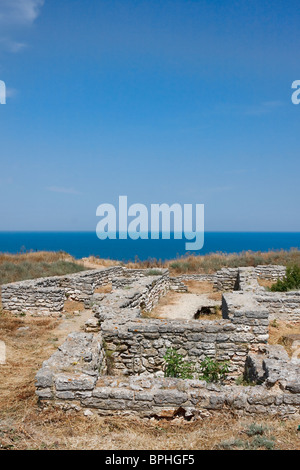 Forteresse de cap Kaliakra en Bulgarie Banque D'Images