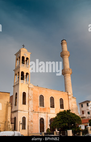 Église Saint Nicolas dans la ville de La Canée, Crète, Grèce Banque D'Images