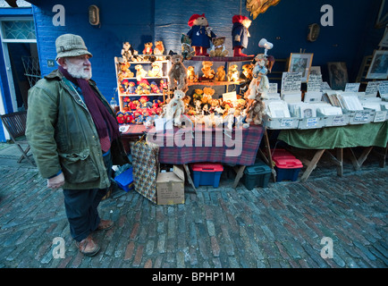 Le marché de Portobello Londres UK Banque D'Images
