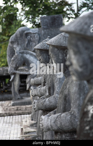 Khai Dinh tomb à Hue, Vietnam Banque D'Images