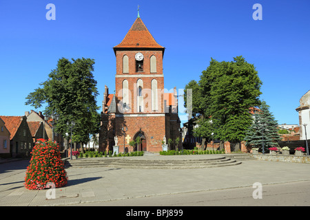Église paroissiale Saint Jacques l'Apôtre à Czeladz, Pologne. Banque D'Images