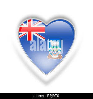 Drapeau des îles Falkland Banque D'Images