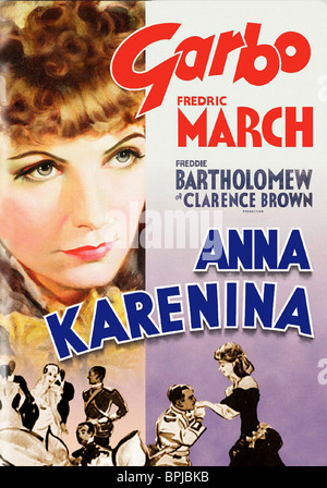 L'affiche de GRETA GARBO ANNA KARENINA (1935) Banque D'Images