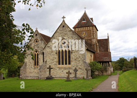 L'église St Laurence, Elstead Road, Seale Surrey England UK. Banque D'Images