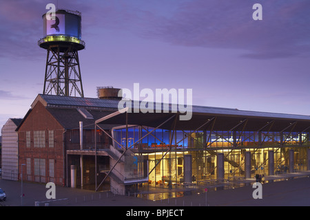 L'hôtel de Bochum du siècle, Patrimoine Industriel, sentier de Ruhr, Nordrhein-Westfalen, Germany, Europe Banque D'Images