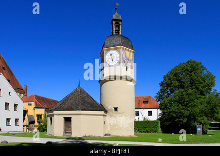 Château de Burghausen, le plus ancien château en Europe 1043 mètres de long, Banque D'Images