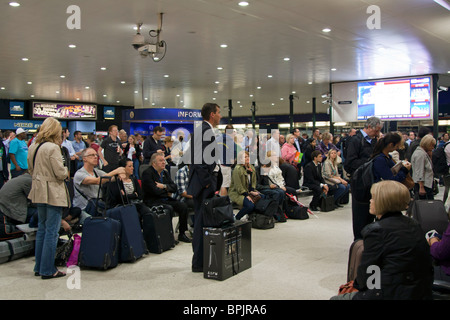 Hall de la gare de Kings Cross - Londres Banque D'Images