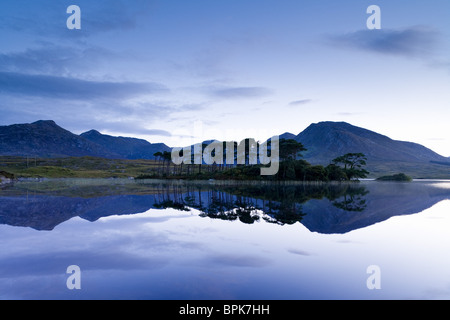 Lac Ballynahinch Connemara, Co., Galway, Irlande, Europe Banque D'Images